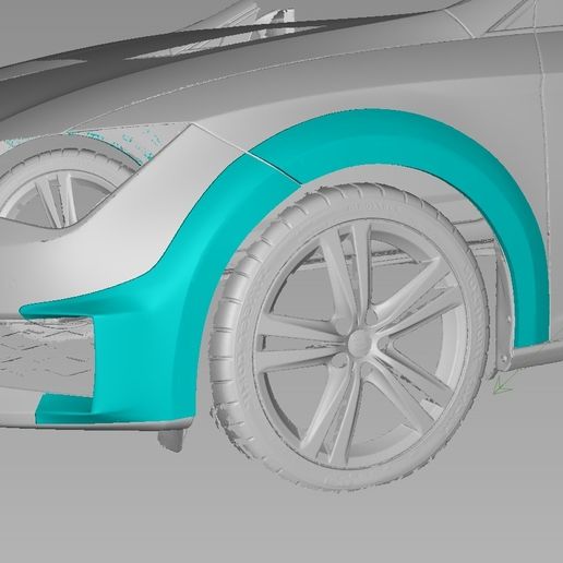 SEAT Leon CUPRA Mk3 (5F) – CUPRA R Inspired Widebody Kit (5-Door + Pre/Facelift Adaptation) – 8 PCS – +15mm/Side – 1:1