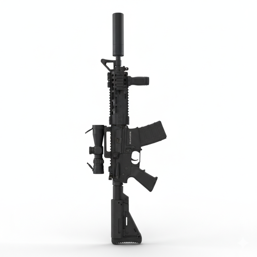 🔫 Blackwater BW15 Tactical Shotgun・Archivo STL para Impresión 3D・Cults