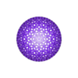 esfera hueca con efecto optico ( cubo tridimensional ).stl Hollow sphere with optical effect (three-dimensional cube)