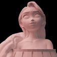 2.jpg Tangled Rapunzel in Bath Statue Sculpt 3D Print STL Files Download figure digital pattern 3D Princess printing figurine Disney