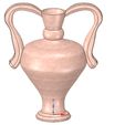 amphore09-00.jpg amphora greek cup vessel vase v09 for 3d print and cnc