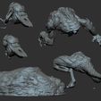 pieces2.jpg Demon Scavenger Dice Holder - Presupported