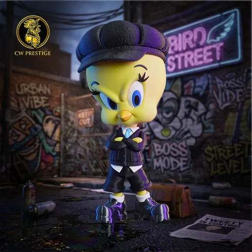 Tweety Bird トゥイーティー ワーナー ブラザース ATS フィギュア WBSS/ワーナーブラザーススタジオストア・Looney Tunes/ルーニー