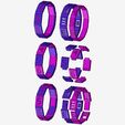 01_all_rings.jpg Combination Safe 00 - Dual Material Rings