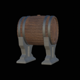 sud-1-3.png wooden barrel with holes and stoppers with base