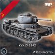 0_PREM_HMCUV01.jpg KV-13 1942 原型中型坦克 - 苏联军队 第二次世界大战 东部前线 RPG 迷你爱好