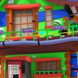 8.jpg MAISON 2 HOUSE HOME CHILD CHILDREN'S PRESCHOOL TOY 3D MODEL KIDS TOWN KID Cartoon Building 5