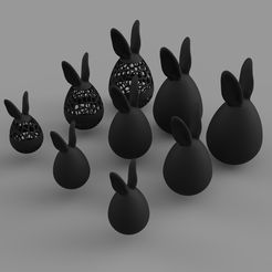 Render-01.jpg Fichier STL Earster Egg 052 Collection complète・Design pour impression 3D à télécharger