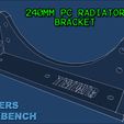 5452.jpg 240mm PC Radiator Mounting Bracket