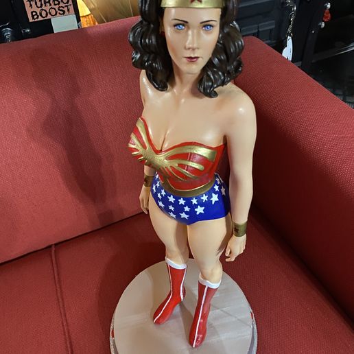 wonder woman 80' linda carter 3D model