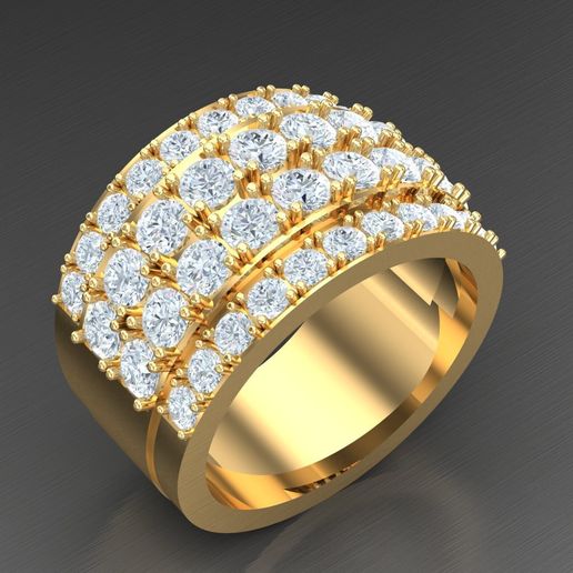 Man Ring Jewelry 3D model