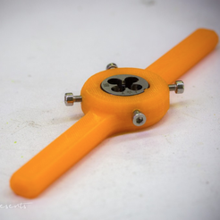 Capture d’écran 2016-11-22 à 10.26.14.png Free STL file DieHandle for M5~M6・3D print model to download