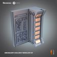 © PATREON REBEL BASE BUILD 11 Ewe | “~ SMUGGLER’S HALLWAY MODULAR KIT Star War Inspired Smugglers Hallway Modular Kit for 375 Figures 3D print model