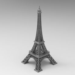 1.jpg Archivo 3D Torre Eiffel para impresión en 3D・Objeto imprimible en 3D para descargar, uzzy3d