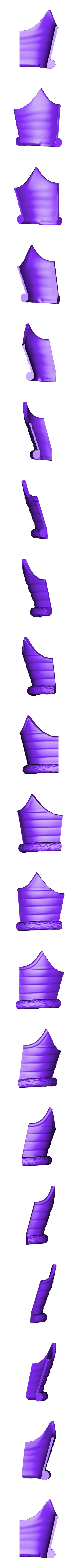 Vegetaamorv2_10.stl Vegeta Rüstung - Dragon ball Z - Für Cosplay - Version 2 3D-Druck Modell