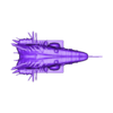 s1.stl Bio-Organic Spaceship