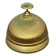 9.jpg Brass Bell 3D Model