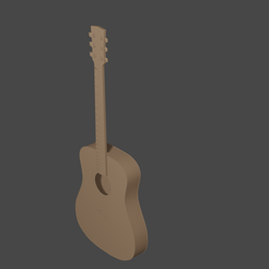 GUITARE.png STL file GUITAR・3D print model to download
