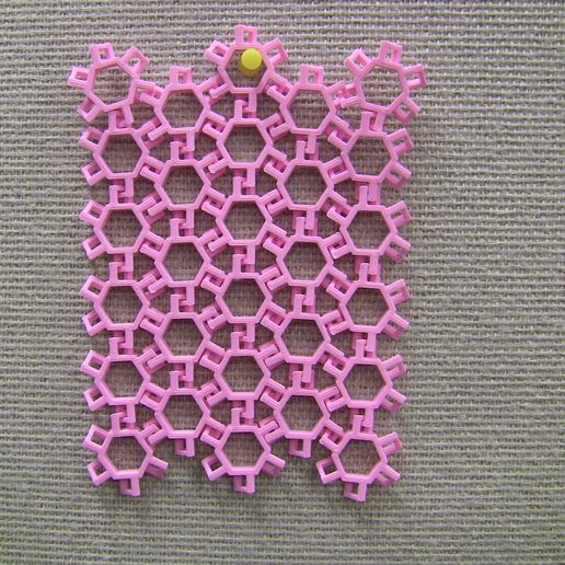 Hexagonal Chain Mail Interlocking Patterns