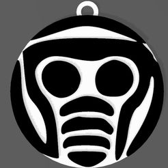 11-STARLORD.jpg STL file MARVEL AVENGERS STARLORD KEY CHAIN・3D printing model to download