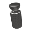 MY COIL 50 FIXED  v01.png Бесплатный STL файл Small Knurled Container・3D-печатная модель для загрузки