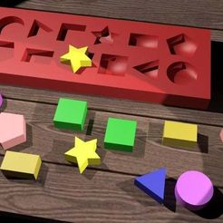 iqtool.jpg Archivo STL gratis juguete de geometría para niños・Plan para descargar y imprimir en 3D