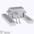 RW_rail04_unghispate.jpg 1:87 HO Scale Rail switch box #2 train model 3D stl file