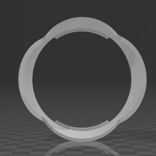 Shade for Nikon lens 50mm f1.8 3D model