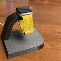 IMG_1531.jpeg Free STL file Elegant Apple Watch Charging Stand (Customizable)・Design to download and 3D print