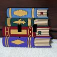 Book-stacked-dual-3.jpg Stacked Books Dual Light Switch Cover