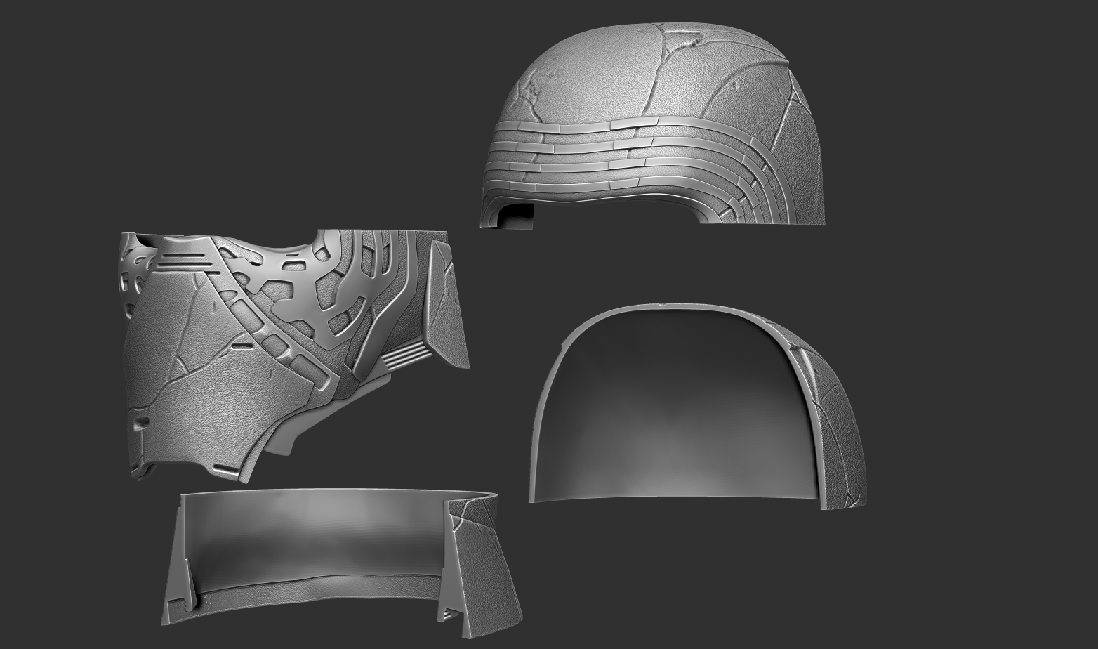 432423223232.png Télécharger fichier STL Modèle d'impression 3D du casque de Kylo Ren à l'échelle 1to1 • Design pour impression 3D, modsu
