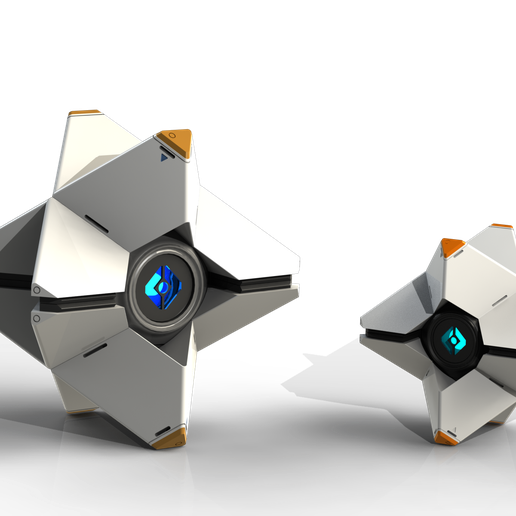 LARGE Ghost Fully Detailed Model, LED Illuminated, no supports ...