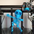 Dancing skeleton