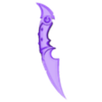 Ruin Dagger v1.stl Valorant All Battle Pass Knives x12