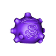 koffing con guia para pintado.stl Koffing / Weezing / Pokemon