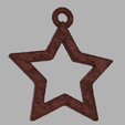 69.png Hollow christmas star X76