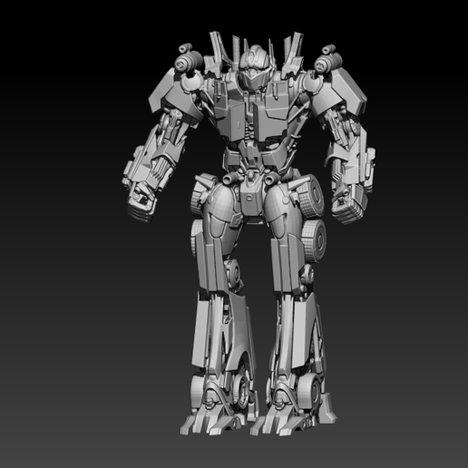 Optimus Prime ready file in DxF STL PDO 3DS PNG format for 3d printer ...