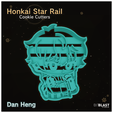 hsr_DanHengCC_Cults.png STL file Honkai Star Rail Cookie Cutters Pack 1・3D print design to download