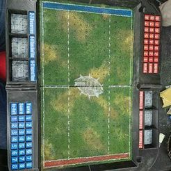 full-pitch.jpg Portable Fantasy Football Pitch including Integrated Miniature Case