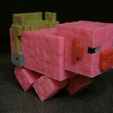 Minecraft-Pig-4.jpg Minecraft Pig (Easy print and Easy Assembly)