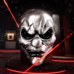 5d7c7c89419e.jpg Archivo STL Máscara Dark Sterling de PAYDAY 3・Idea de impresión 3D para descargar