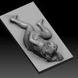 3.jpg Model Luna Virelle Laying on her side