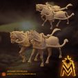 5-High-Elf-Reaver-Chariot-Horses-Pair-1.jpg High Elf Reaver Chariots | 32mm Scale Presupported Miniatures