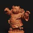 D4.28.jpg Kung Fu Panda Warrior STL | Martial Arts 3D Print | Detailed Figure