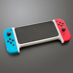 XR_front_01.jpg STL file NINTENDO JOYCONS ATTACHMENTS FOR IPHONE XR・3D print design to download