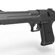 1.jpg 3D file Pistol Desert Eagle .50 AE Magnum・3D print design to download