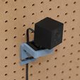 1002-1.JPG Two Part Pegboard Mount for the WYZE Cam V2
