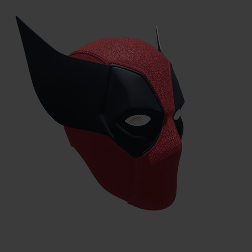 15.png Deadpool Mask with Detailed Texture and Magnets Slots / Deadpool - Mascara con Textura e Magnes