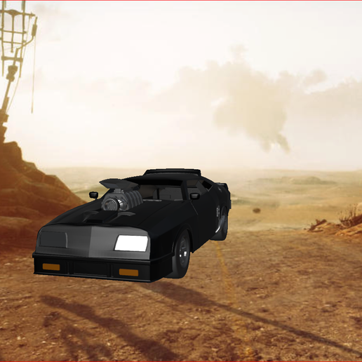Mad Max V8 pursuit special/Interceptor 3D File for 3D printingCults