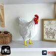 PATREON-35.jpg Funny Chicken Egg Lamp / Figurine Multiparts